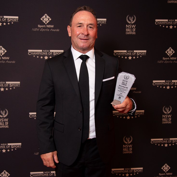 Ricky Stuart joins NSW Hall of Champions