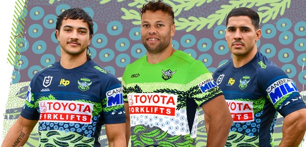 ‘Enduring Connections’ - Raiders 2022 Indigenous Jersey