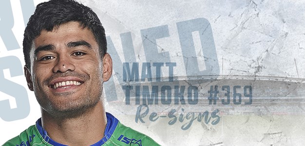 Matt Timoko Re-Signs with the Raiders