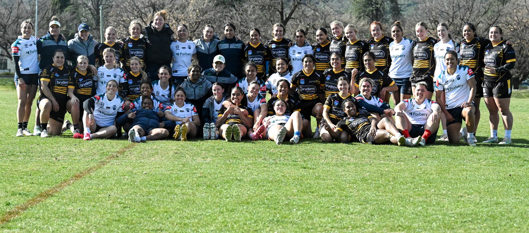 Gallery: Raiders NRLW v Mounties opposed session