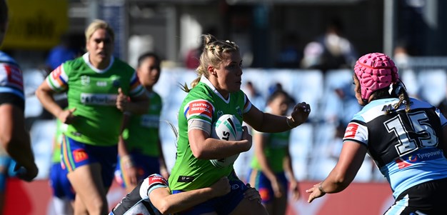 Raiders go down to Sharks in NRLW round one