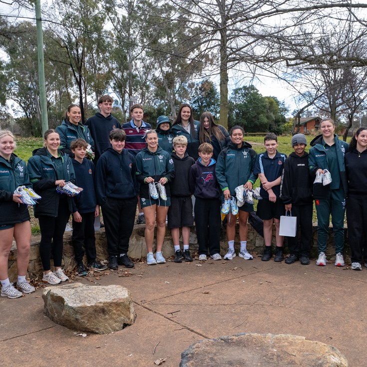Gallery: NRLW Footprints Boots Presentation
