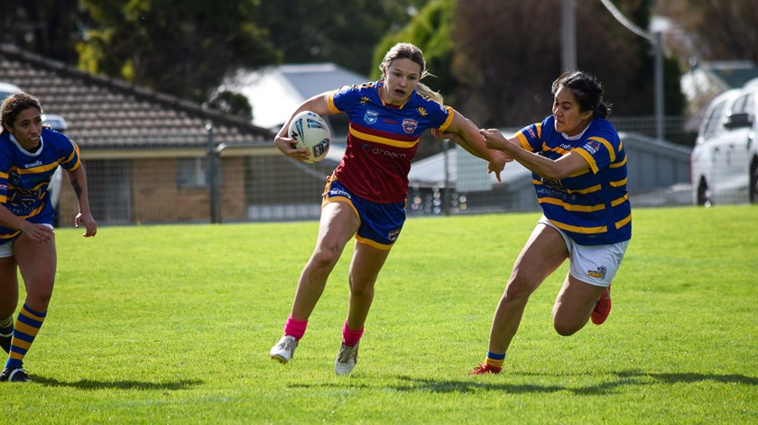 Madyson Tooth representing the Goulburn City Bulldogs 