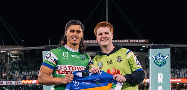 Gallery: Post-Match Member Jersey Presentation