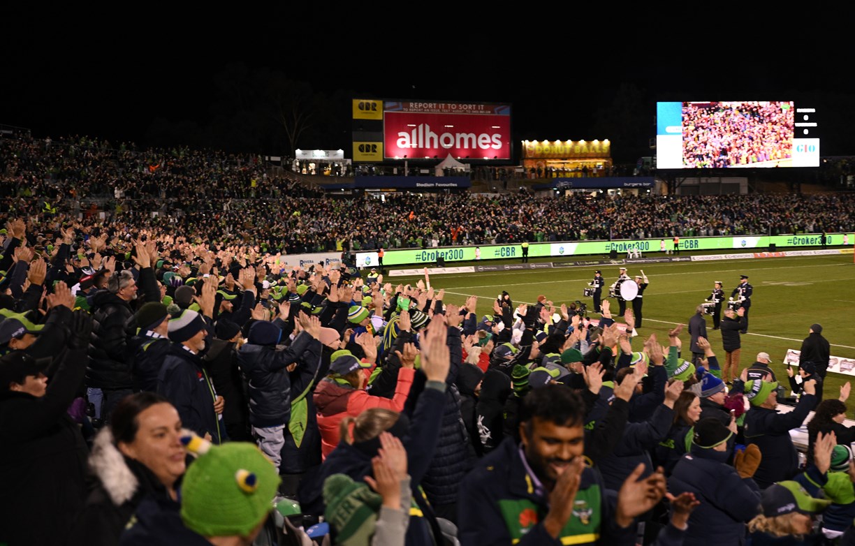 Match Gallery: Raiders v Warriors | Raiders