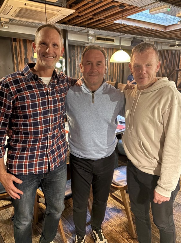  Dan Vickers (Kicking Coach) and Mark McCall (Director of Rugby)