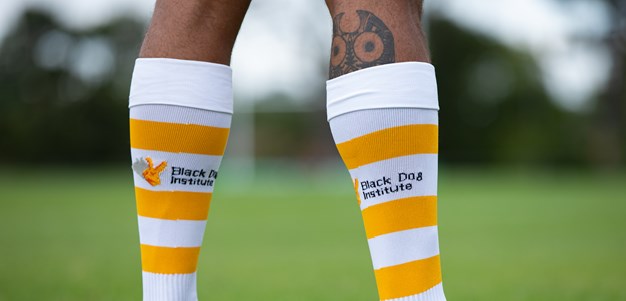 Raiders continue partnership with Black Dog Institute