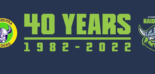 Raiders to celebrate 40th Anniversary in 2022