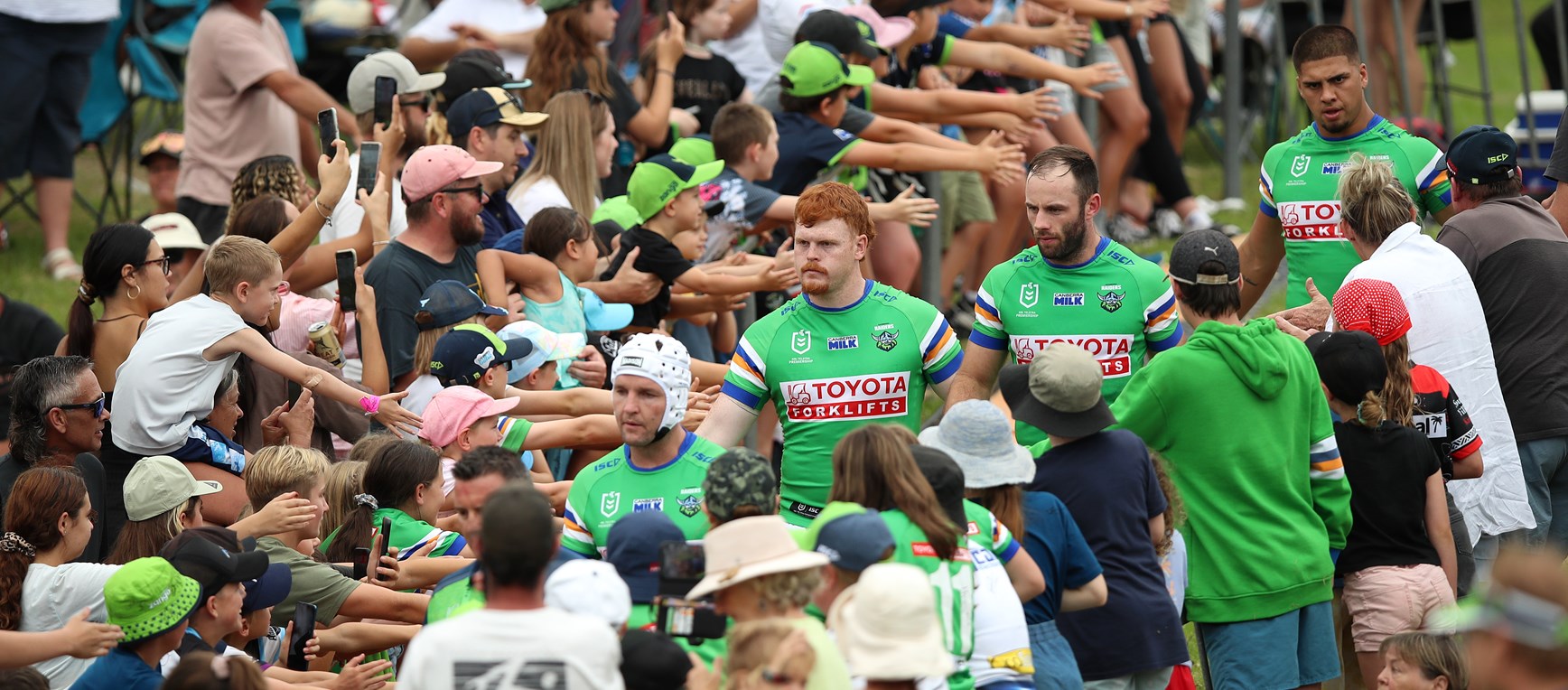 Match Gallery: Raiders v Bulldogs trial match