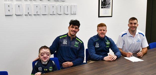 Canberra Raiders and Wattle Blue join forces