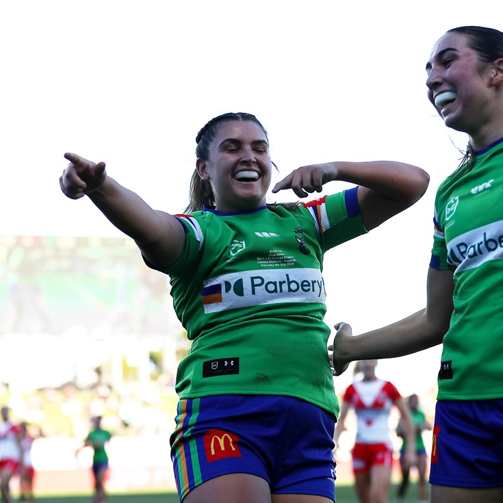 NRLW Match Highlights: Raiders v Dragons