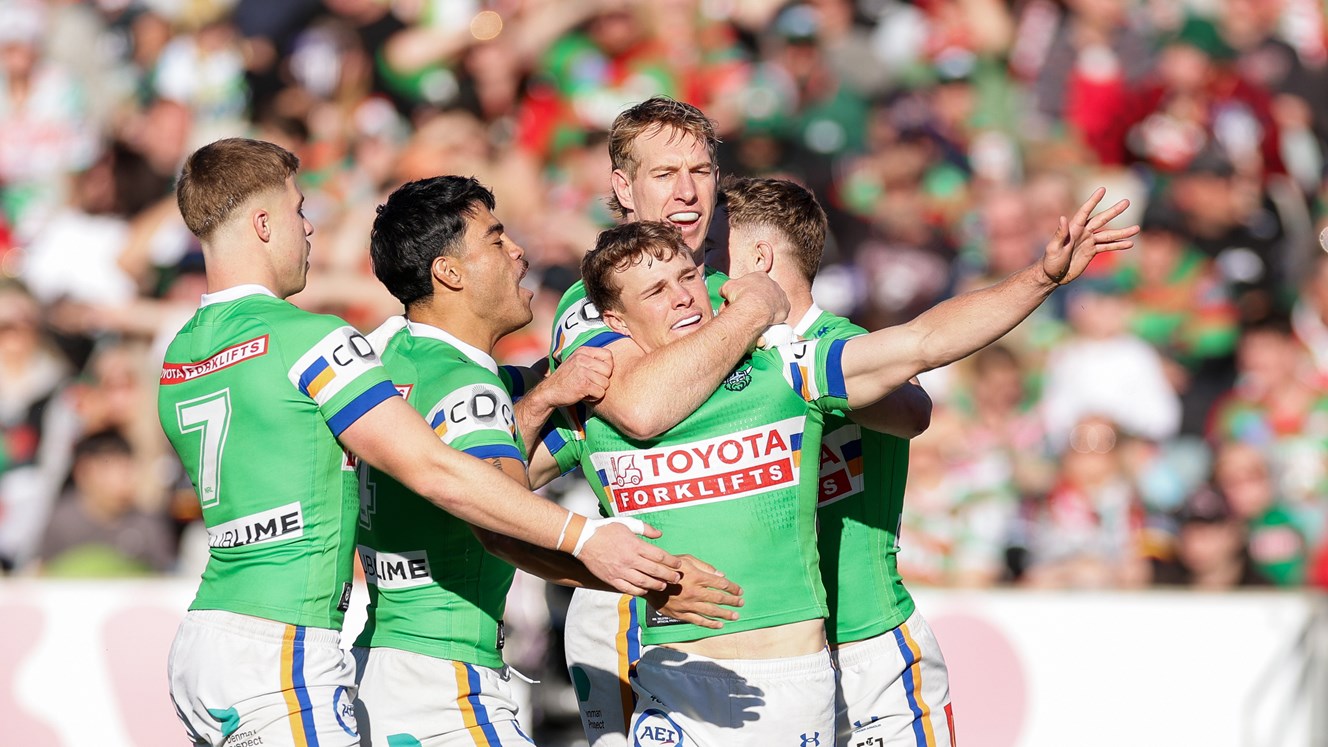Raiders continue hot streak with big win over Rabbitohs