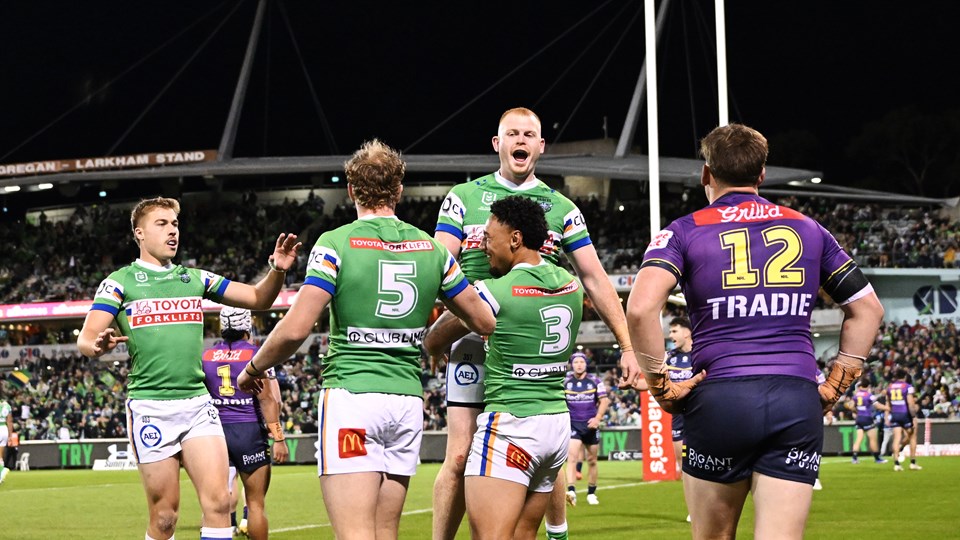 Match Highlights: Raiders v Storm