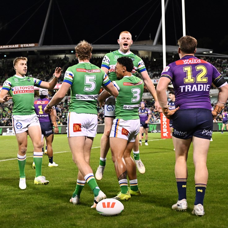 Match Highlights: Raiders v Storm