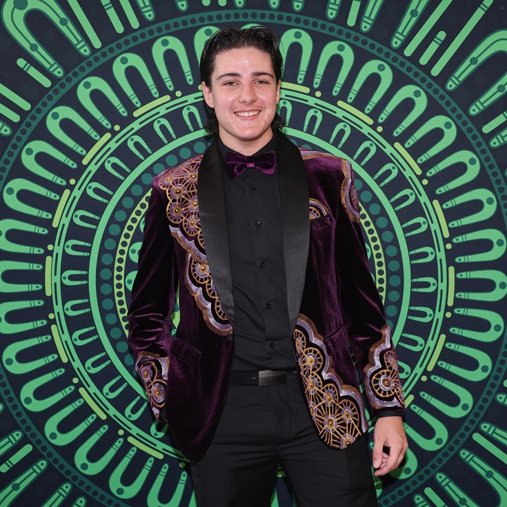 Raiders congratulate Axel Wellings on NRL School to Work Award