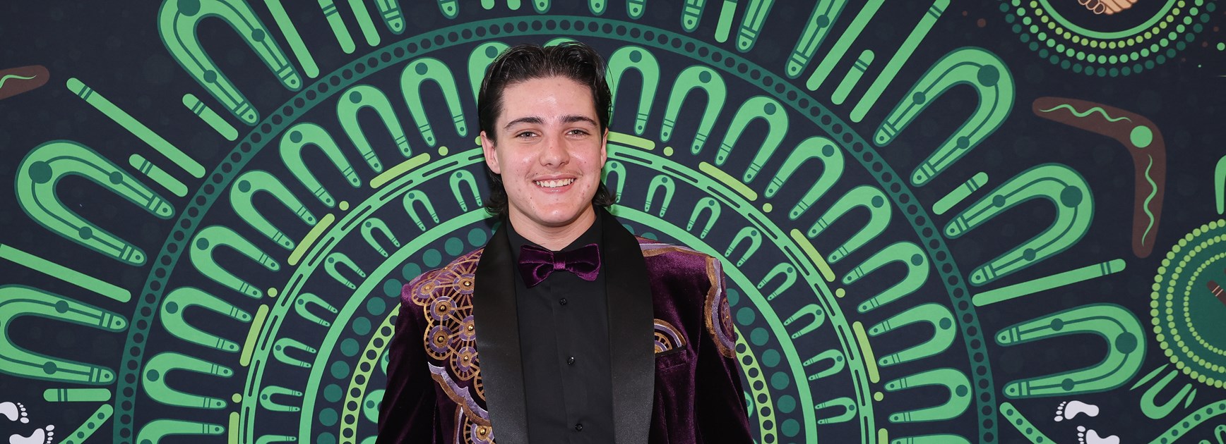 Raiders congratulate Axel Wellings on NRL School to Work Award