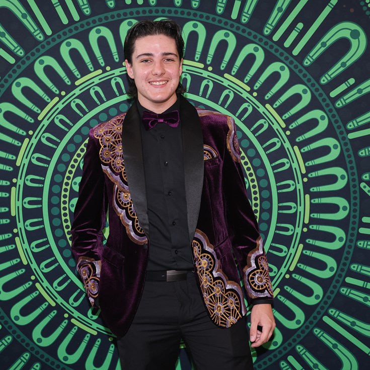 Raiders congratulate Axel Wellings on NRL School to Work Award