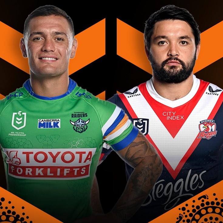 Raiders v Roosters: Round 12