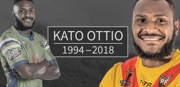 Raiders pay tribute to Kato Ottio