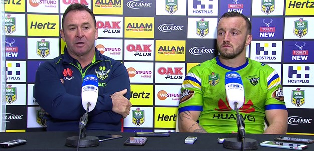 Post Match Press Conference: Raiders v Panthers