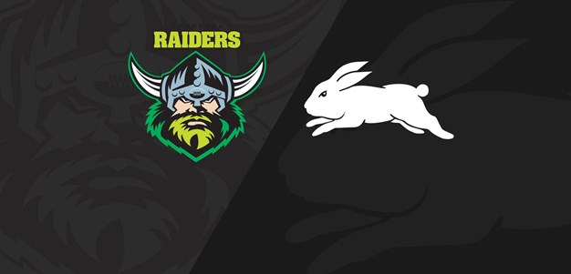 Full Match Replay: Raiders v Rabbitohs - Round 24