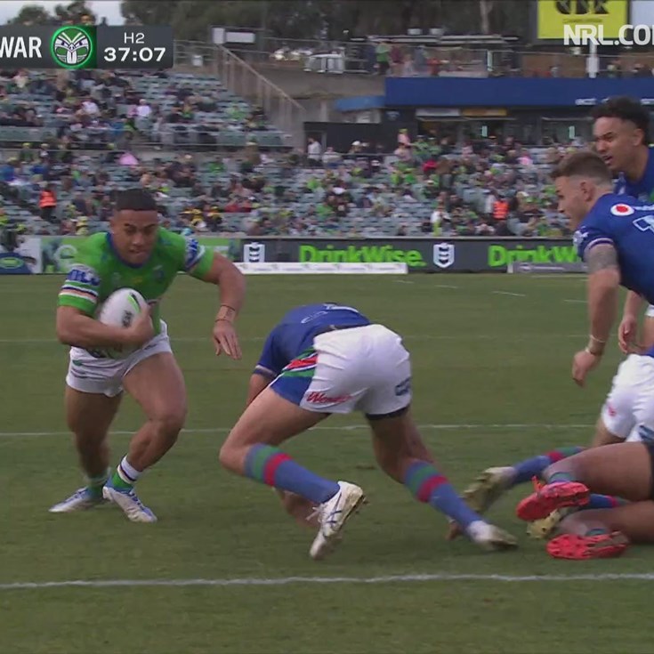 Hopoate scores first NRL try