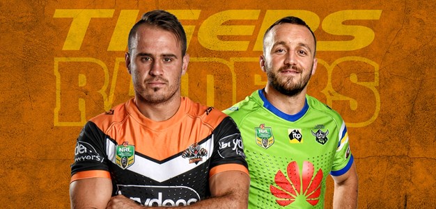 Raiders v Wests Tigers - Round 15 Preview