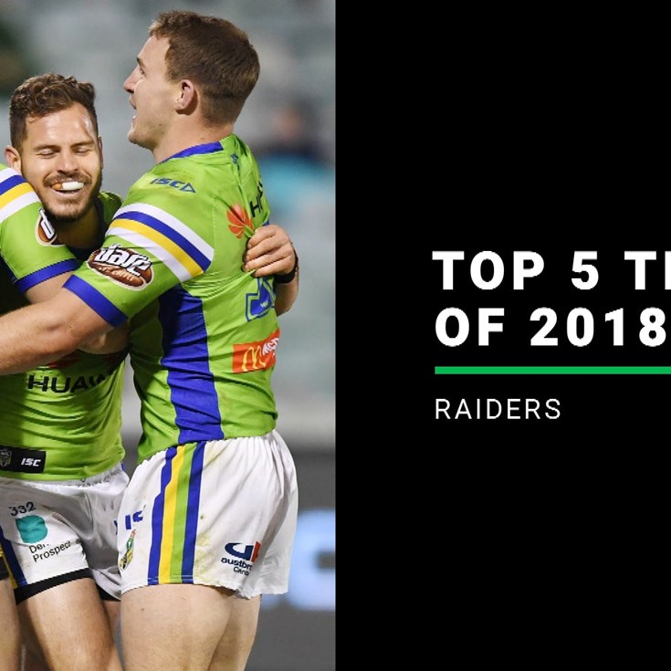 NRL.com: Raiders' top five tries of 2018