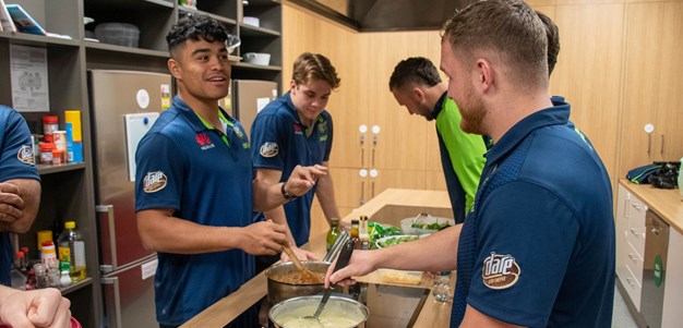 Jersey Flegg players cook for families at RMHC