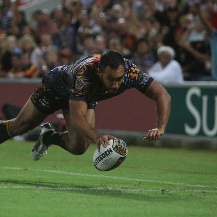 Reece Robinson's hat-trick at the 2013 All Stars