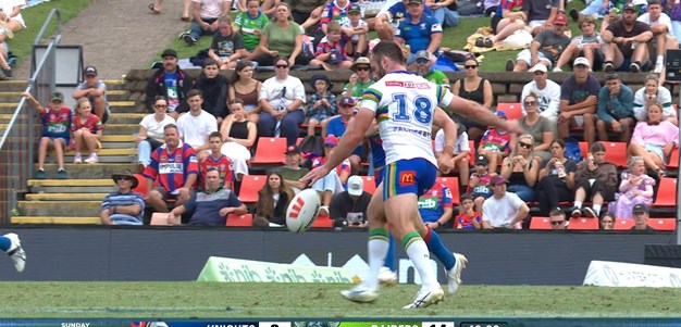 Frawley hits the 2 point field goal