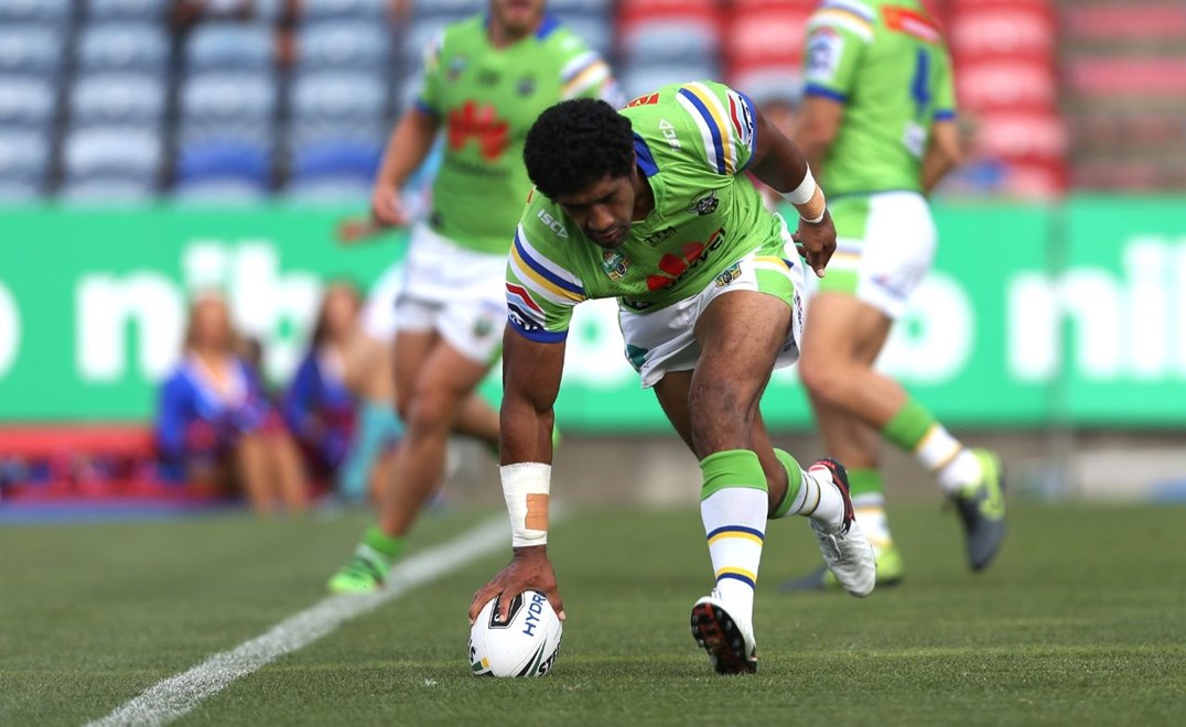 Competition - NRL PremiershipRound - Round 03Teams - Newcastle Knights v Canberra RaidersDate - 19th of March 2016Venue - Hunter Stadium, Newcastle NSWPhotographer - Nathan Hopkins
