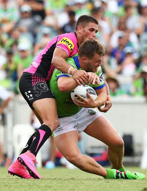 Competition - NRLRound - Round 01Teams â Raiders v PanthersDate â 5th of March 2016Venue â GIO Stadium, Canberra ACTPhotographer â Mark NolanDescription â 