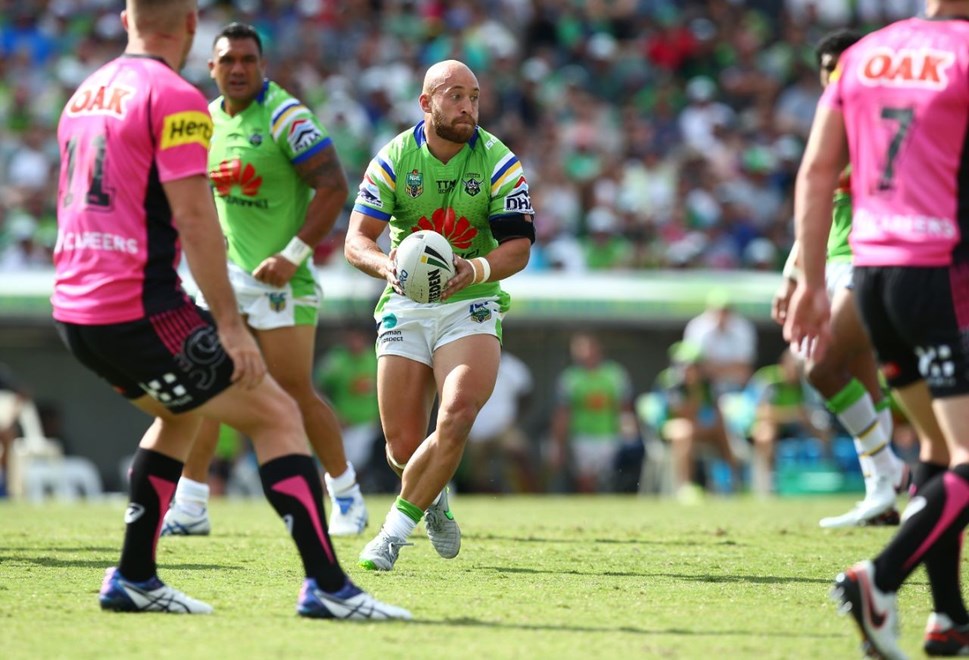 Competition - NRLRound - Round 01Teams â Raiders v PanthersDate â 5th of March 2016Venue â GIO Stadium, Canberra ACTPhotographer â Mark NolanDescription â 