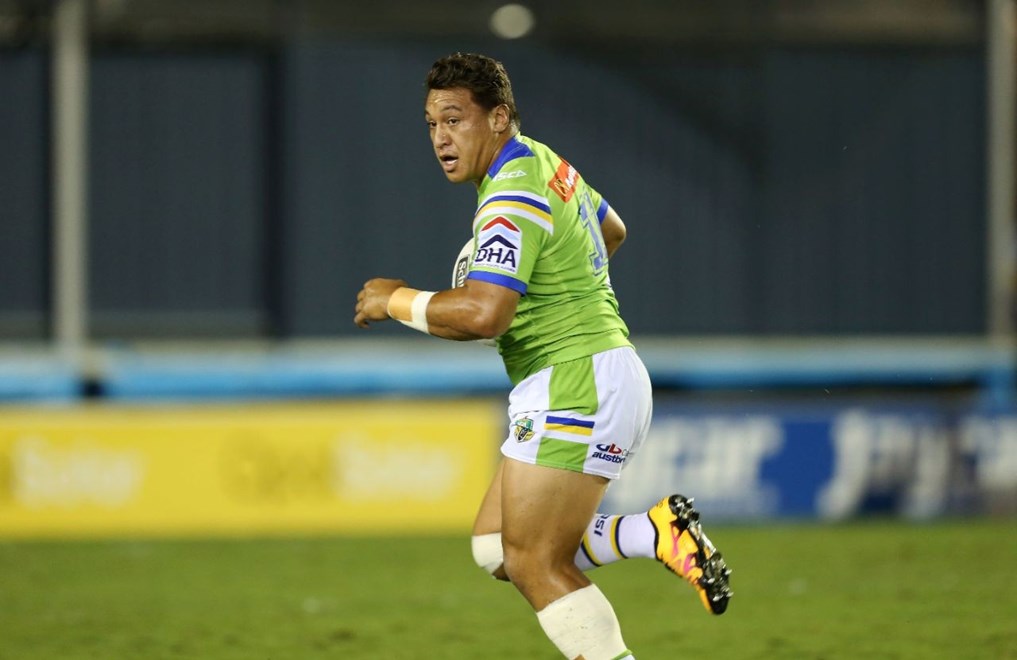 Competition - NRL  PremiershipTeams - Bulldogs v Canberra RaidersDate â 4th or April 2016Venue â Belmore Sports Ground, Sydney, NSWPhotographer â Grant TrouvilleDescription -