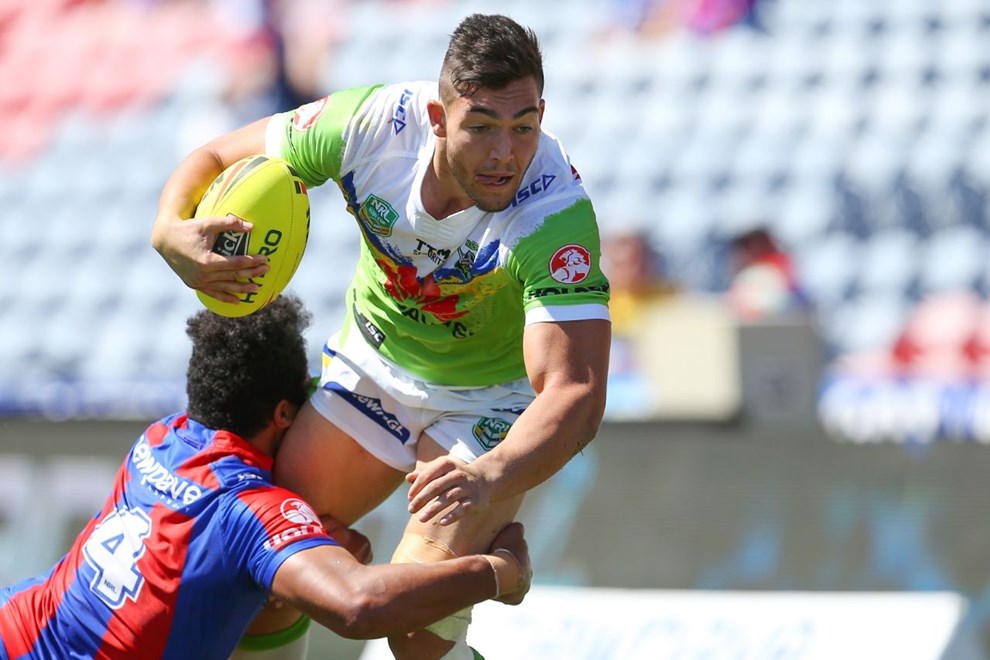 Competition - NYC Premiership Round - Round 03 Teams - Newcastle Knights V Canberra Raiders - 19th of March 2016 Venue - Hunter Stadium, Broadmeadow, Newcastle NSW Photographer - Paul Barkley