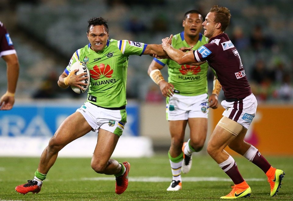 Competition - NRLRound - 13Teams â Raiders V ManlyDate â 3rd of June 2016Venue â GIO Stadium, CanberraPhotographer â Mark NolanDescription â 