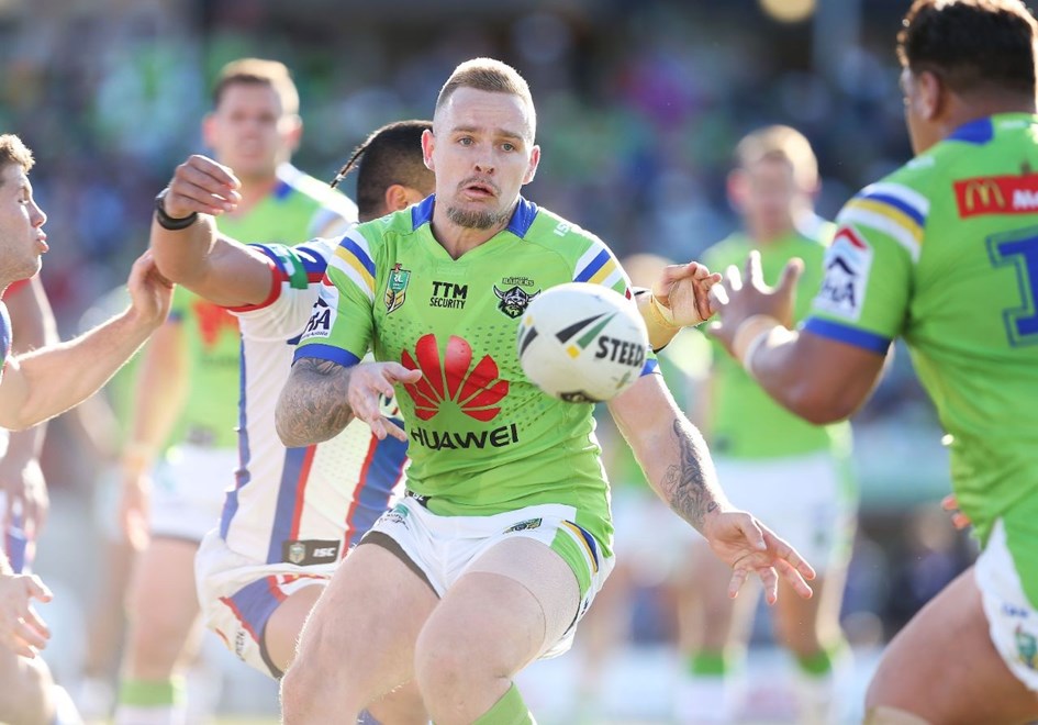 Competition - NRLRound - 17Teams â Raiders V KnightsDate â  3rd of July 2016Venue â GIO StadiumPhotographer â CoxDescription â 