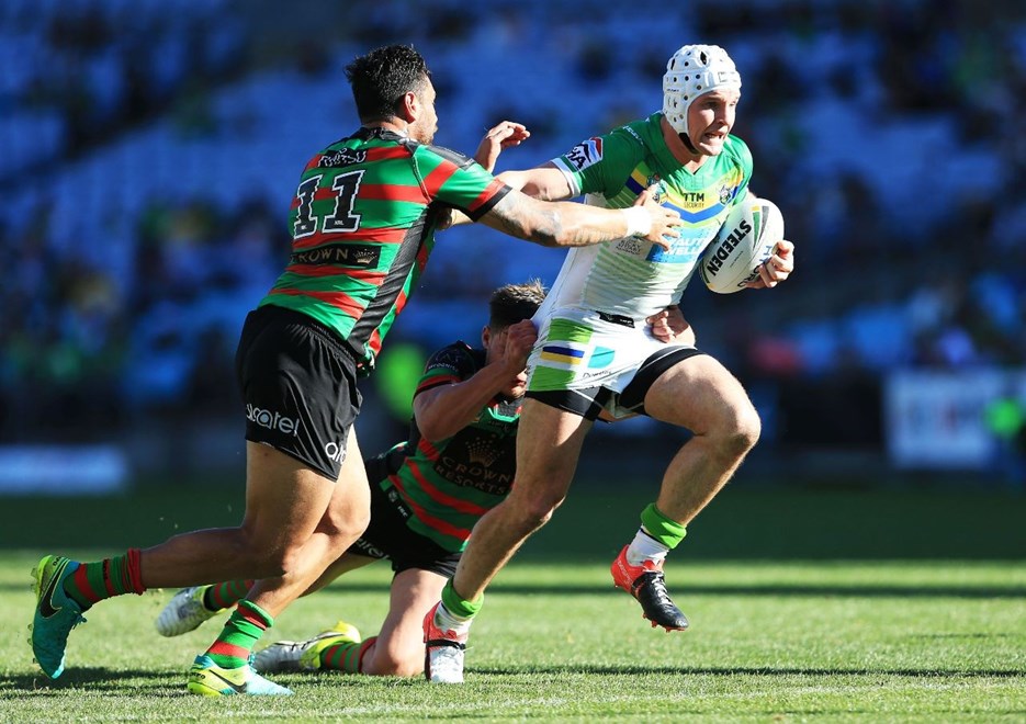 Competition - NRLRound - 21Teams â Rabbitohs V RaidersDate â  31st of July 2016Venue â ANZ StadiumPhotographer â CoxDescription â 