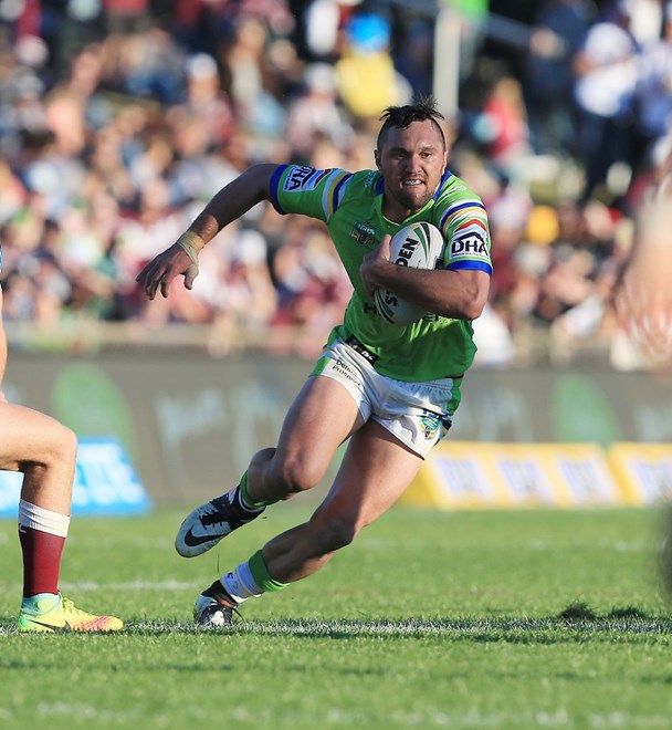 Competition - NRL Round - 25 Teams â Sea Eagles V Raiders Date â 27th of August 2016 Venue â Brookvale Oval Photographer â Cox Description â