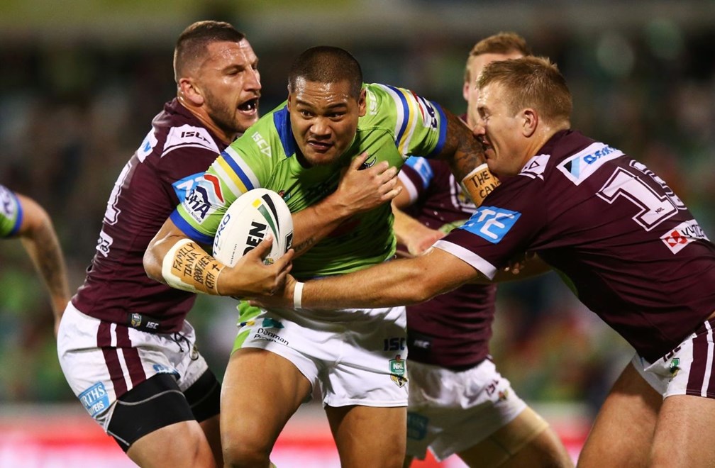 Competition - NRLRound - 13Teams â Raiders V ManlyDate â 3rd of June 2016Venue â GIO Stadium, CanberraPhotographer â Mark NolanDescription â 