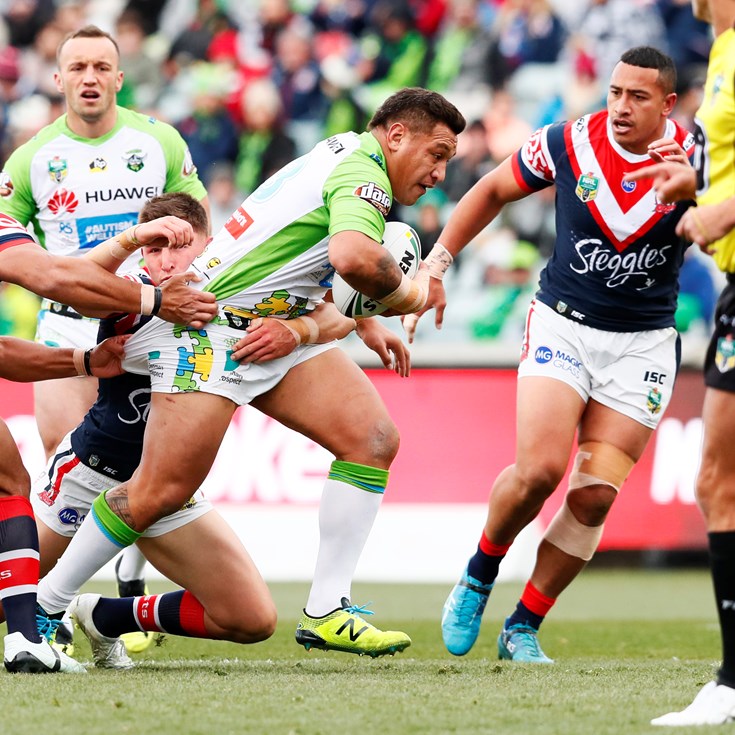 By the numbers: Raiders v Roosters