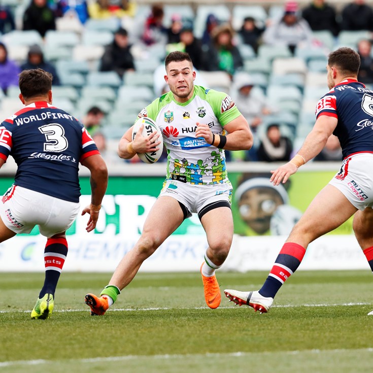 Match Report: Raiders hold off Roosters for inspiring win