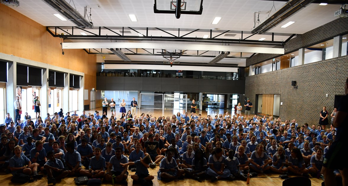 Canberra Raiders and NRL Development Schools Blitz