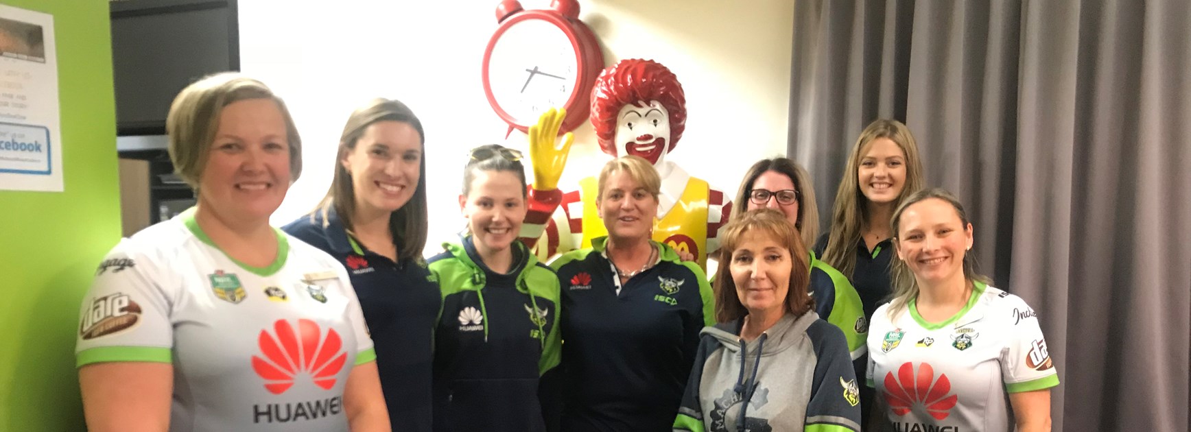 Raiders Support RMHC Canberra