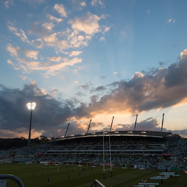 Around the ground: Raiders v Eels