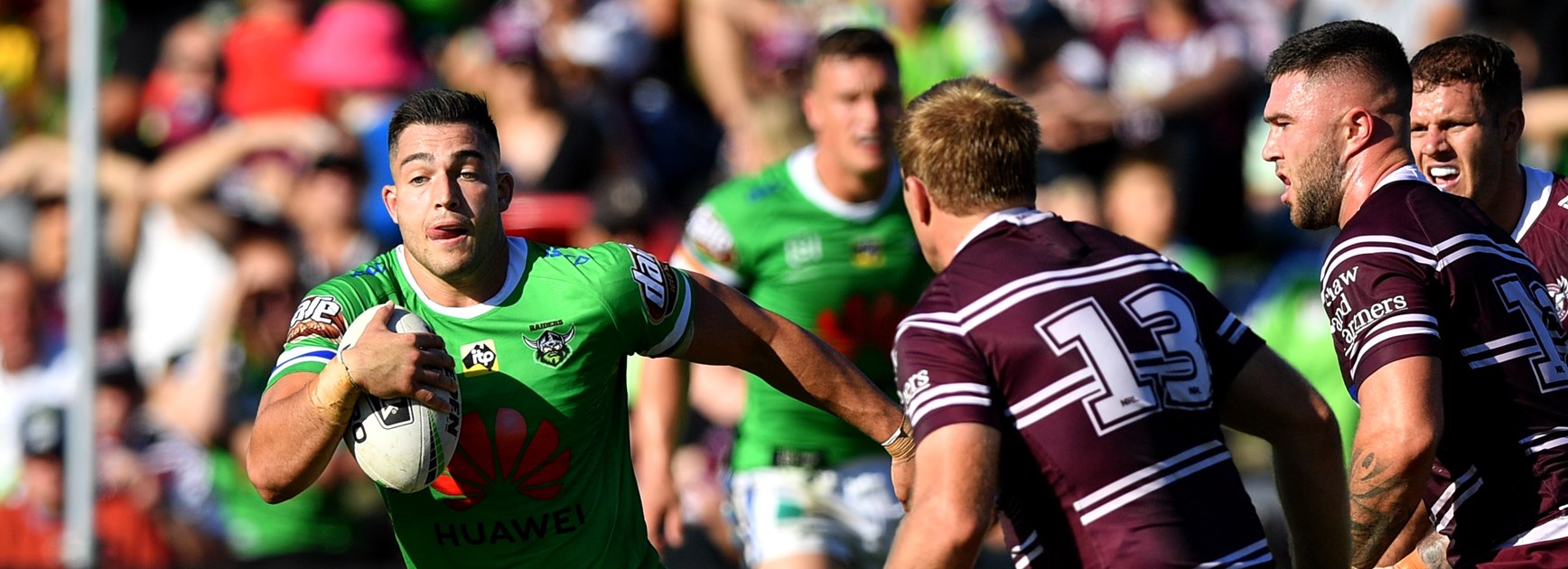 Raiders beaten by Manly at Lottoland