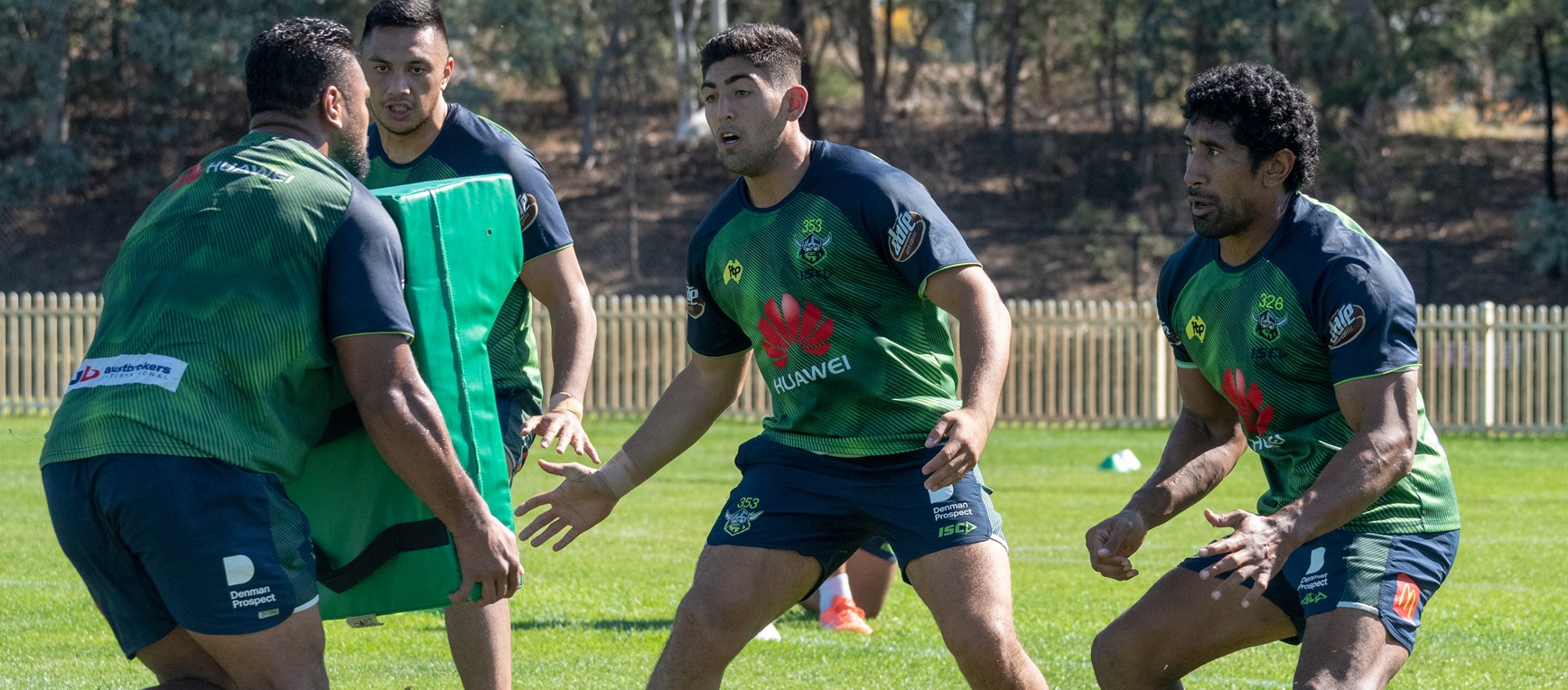 Training Gallery: Raiders prepare for Manly