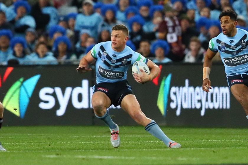 Jack Wighton playing for NSW