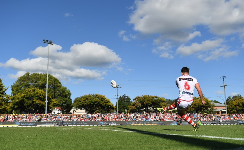 Dragons five-eighth Gareth Widdop.